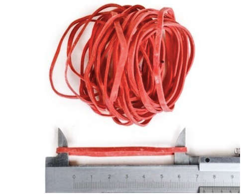 Elastic / Rubber Bands Size 32 Red
