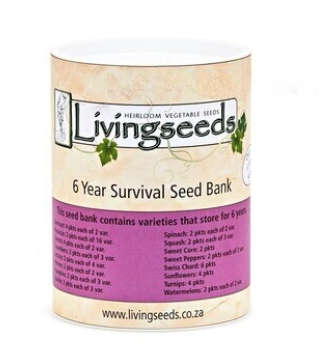 Living Seeds: 6 Year Seed Bank
