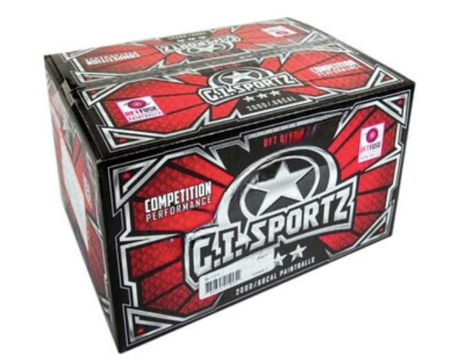 GI 3 Star Paintballs .68cal -Box of 2000