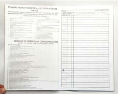 Occurrence Book