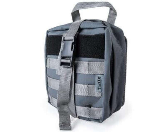 Individual First Aid Kit Molle Bag Grey