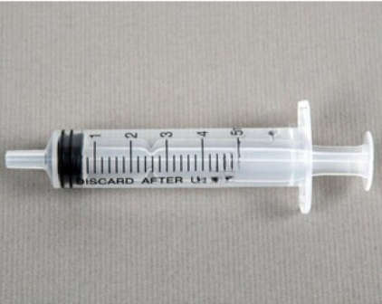 Syringe 5ML Single