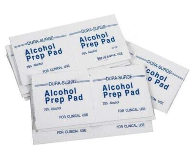 Alcohol Swabs: Pack of 50