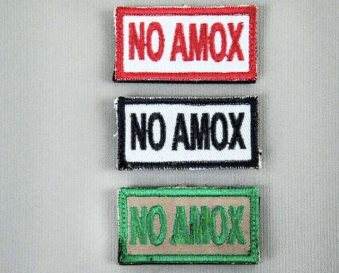 Bushveldt Medical Allergy Patches: (Set of 3) NO AMOX