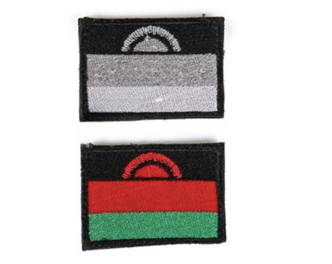 Bushveldt Badge Flags: Set of 2. Large. Malawi