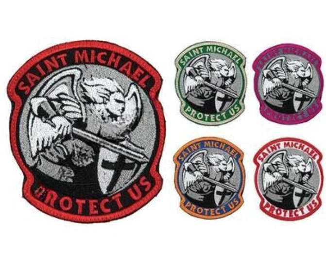 Bushveldt Saint Michael's Patch Red & Black