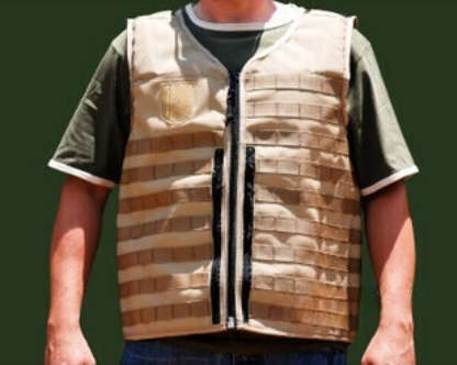 Tactical Vest-Sand -Small/Medium