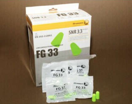 Dromex Disposable Earplug Uncorded