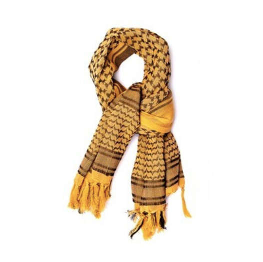 Shemagh Head Scarf:  Brown