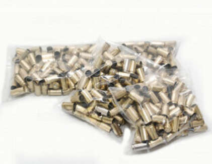 Bushveldt 100 - 9mmP Used Brass: Sorted and Polished
