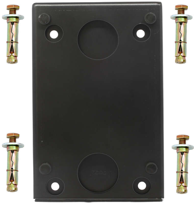 Pangolin H WD180 wall dock only Black Satin