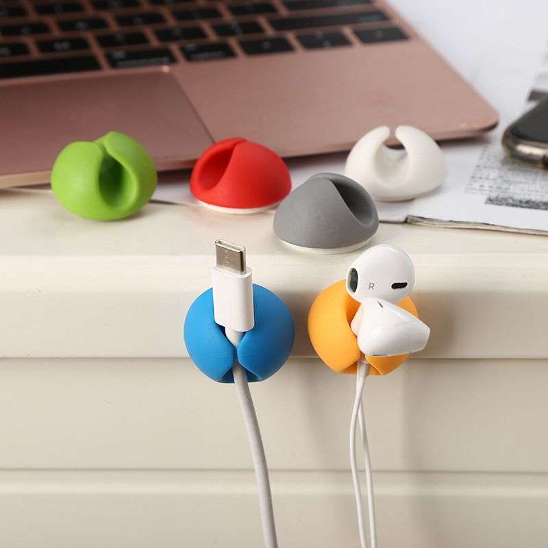 Multi-Purpose Cable Clips Set - 3 Pcs