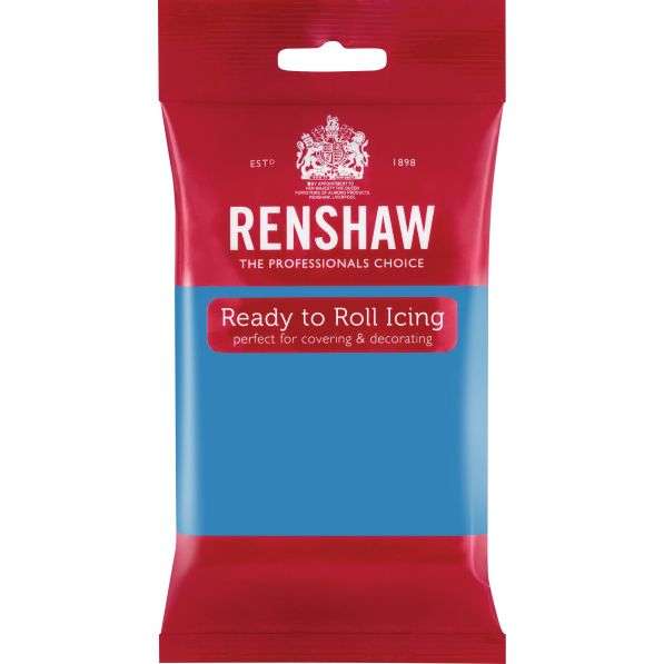 Renshaw Ready To Roll Icing Fondant Cake Regalice Sugarpaste 250g TURQUOISE
