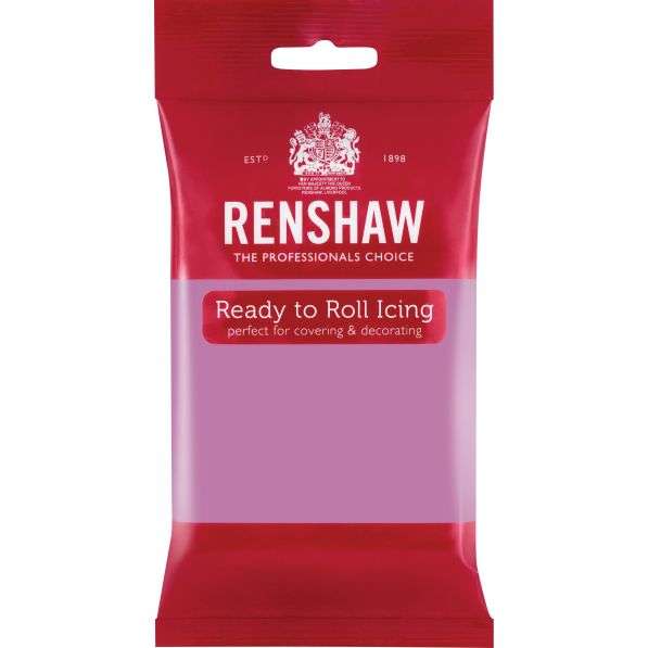 Renshaw Ready To Roll Icing Fondant Cake Regalice Sugarpaste 250g DUSKY LAVENDER