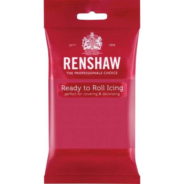 Renshaw Ready To Roll Icing Fondant Cake Regalice Sugarpaste 250g FUCHSIA PINK