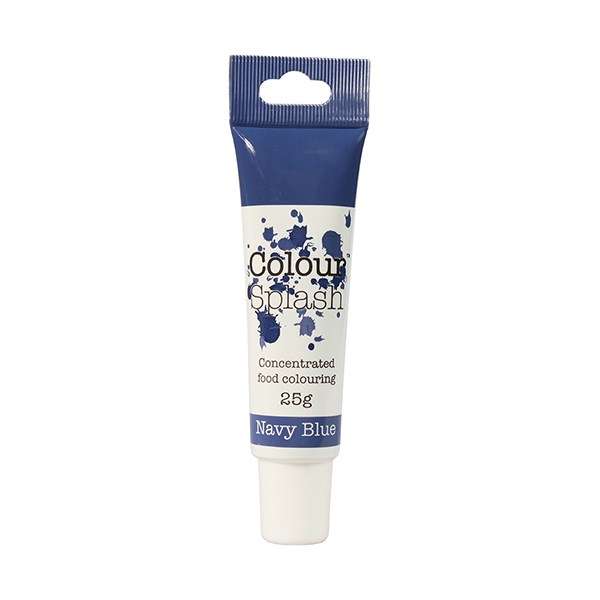 Colour Splash Food Colouring Gel for Cakes Baking Icing - 25g - Navy Blue