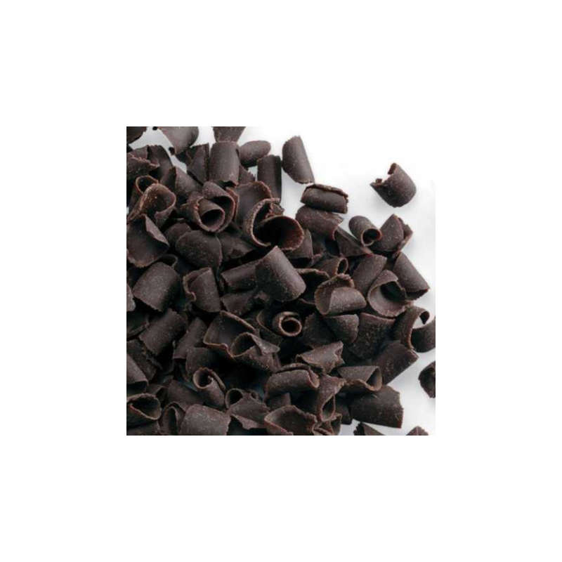 PME Belgian Dark Chocolate Curls for Decorating Cake Muffin Cupcake Desserts 85g