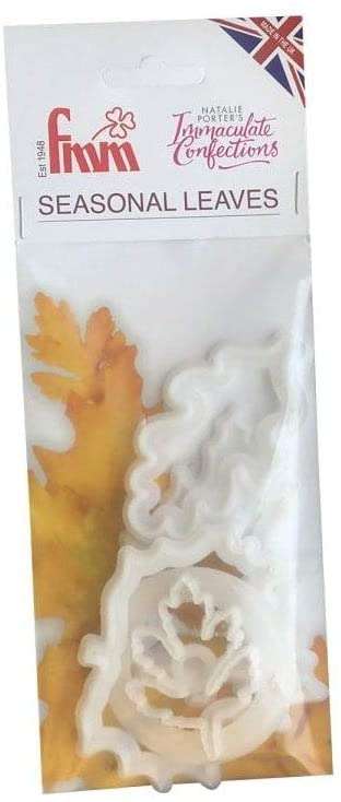 FMM - Seasonal Leaves Cutter Set - Sugarcraft Icing Cutter for Cake Decorating
