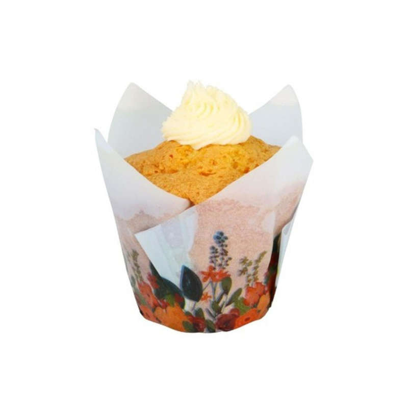 PME Tulip Muffin Cupake Wrappers Flower Bouquet PK/24