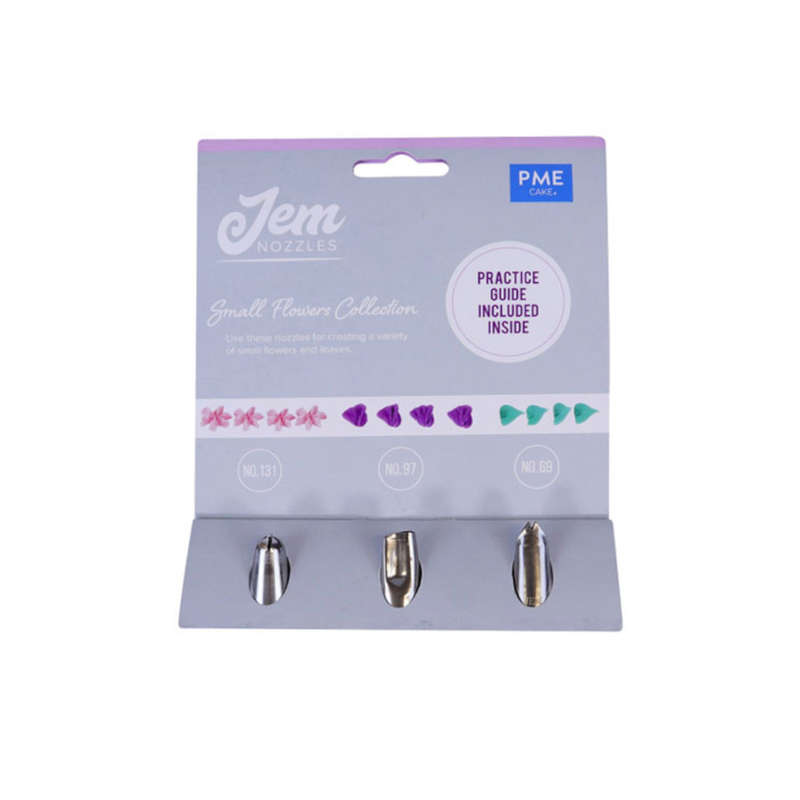 PME JEM Icing Tip Nozzles Cake Decorating Small Flowers Collection