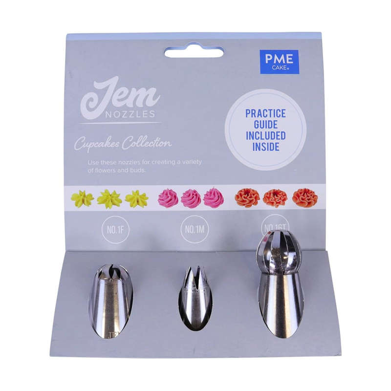 PME JEM Icing Tip Nozzles Cake Decorating Cupcakes Collection