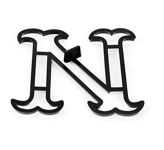 Patchwork Cutters EXTRA LARGE LETTER N Sugarcraft Cake Decorating Cutting Tool