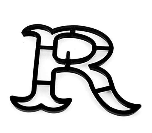 Patchwork Cutters EXTRA LARGE LETTER R Sugarcraft Cake Decorating Cutting Tool