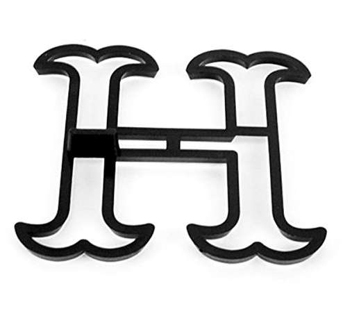 Patchwork Cutters EXTRA LARGE LETTER H Sugarcraft Cake Decorating Cutting Tool