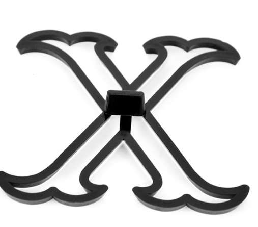 Patchwork Cutters EXTRA LARGE LETTER X Sugarcraft Cake Decorating Cutting Tool