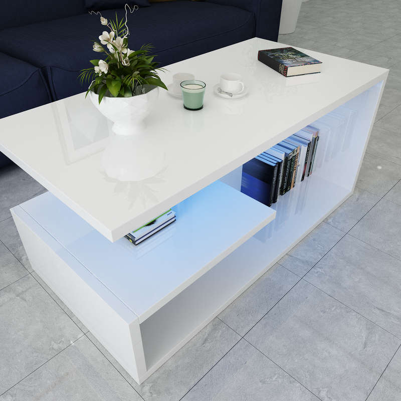 Coffee or Tea table MLC09, 111*60*13cm 22kg - easy to assemble