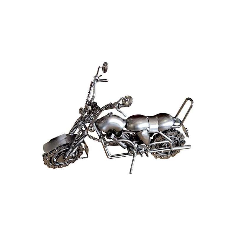 Mortorbike Metal crafts ornaments D308-2 silver BF