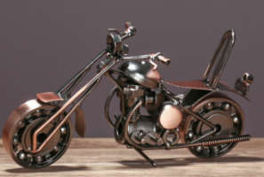 Motorcycle Model Ornaments  BJ226-03 Vintage Home Decor & Office Decoration Accent BF