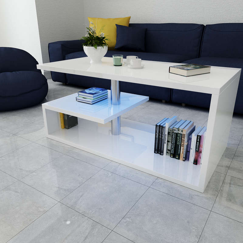 Coffee or Tea table MLC09, 111*60*13cm 22kg - easy to assemble