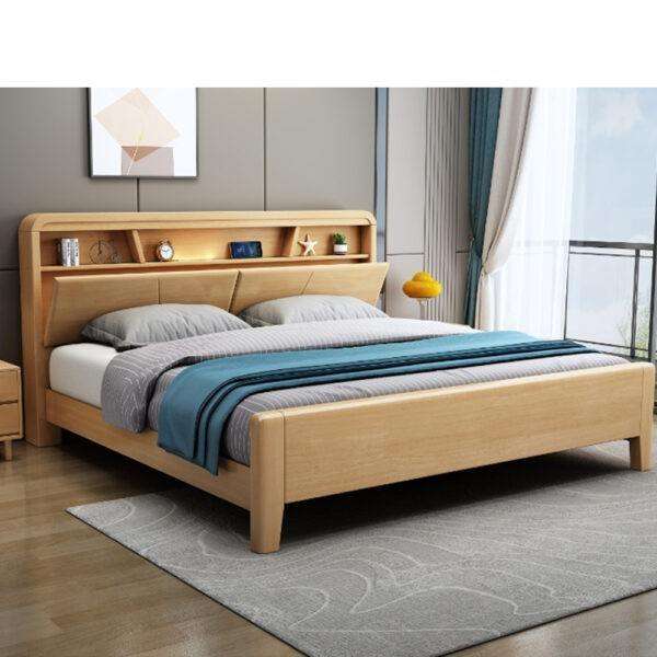 BK-F1.8 Light Durable Wood Bed Frame / 1800cm x 2000cm