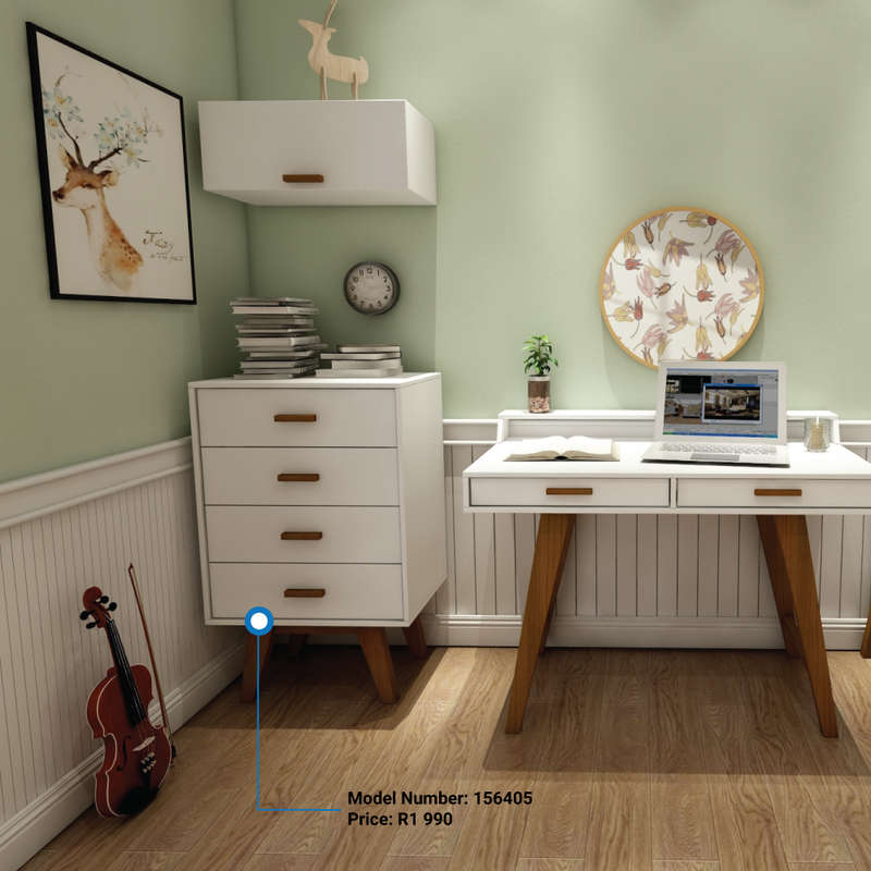 4 Drawer Chest N156405-4D 9969301032415 BF