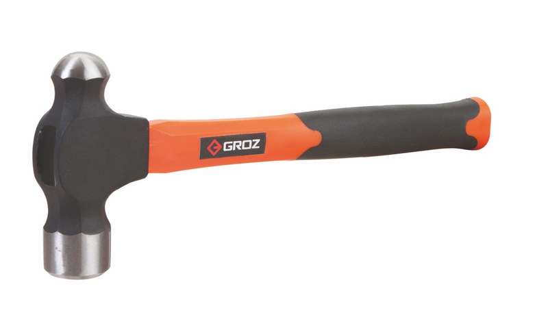 GROZ BALL PEIN HAMMER FIBRE GLASS HANDLE 228GMS