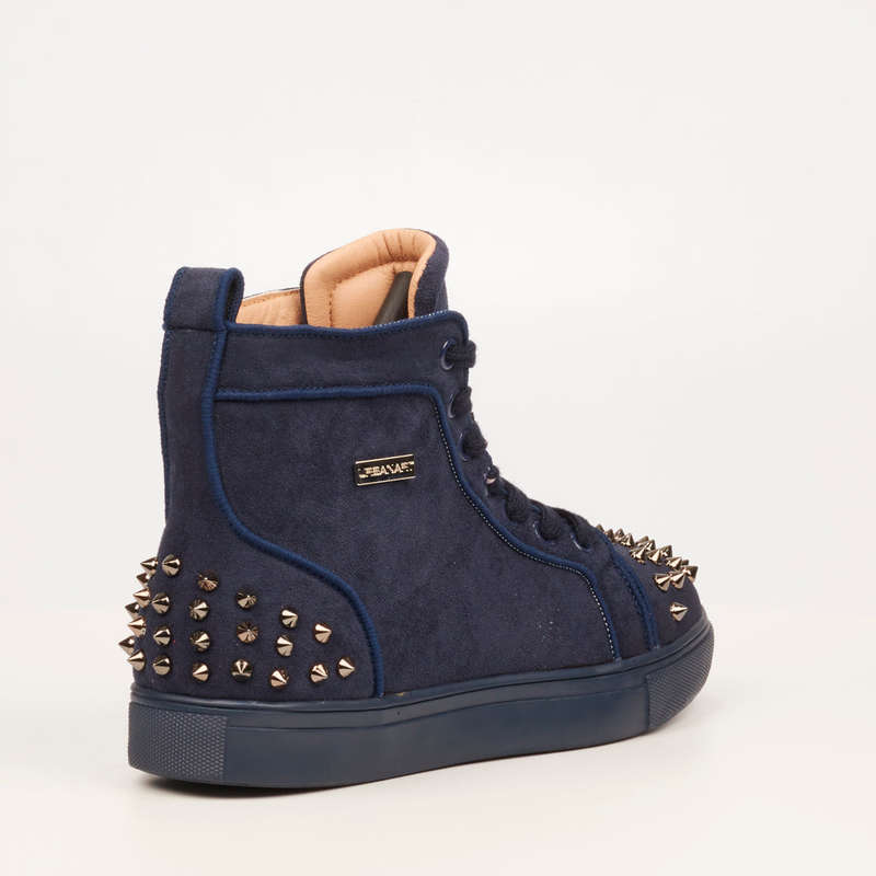 Urbanart Navy Limit 6 Suede Sneakers