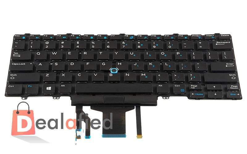 Dell Latitude E5450, Dell Latitude 7490 Replacement Laptop Keyboard