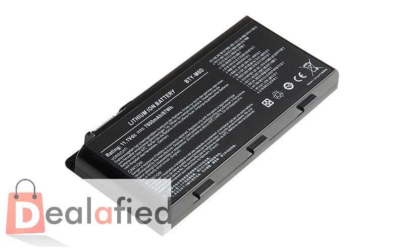 MSI GX680 GX780 GX660 GT780 GT683 GT660 - 11.1V Replacement Laptop Battery