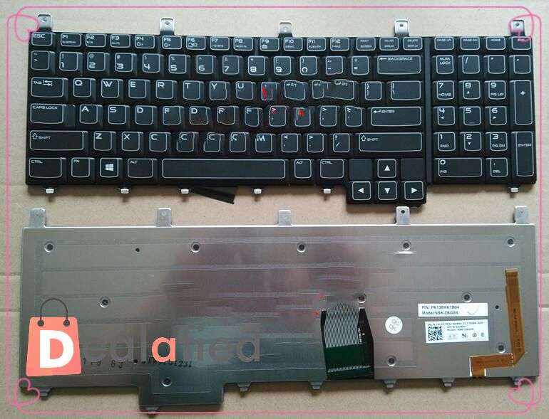 Dell Alienware M17x R4 Replacement Laptop Keyboard
