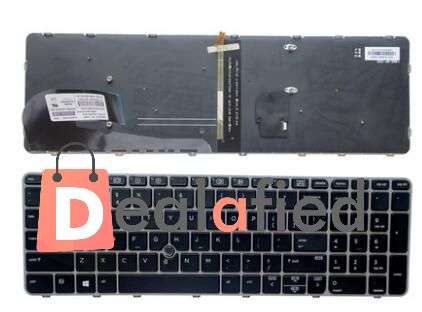 HP ZBook 15u G3 Replacement Laptop Keyboard