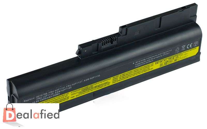 IBM ThinkPad R60 R61 T60p T61,  ThinkPad R61 T61p R500 T500 W500 - 10.8V Replacement Laptop Battery