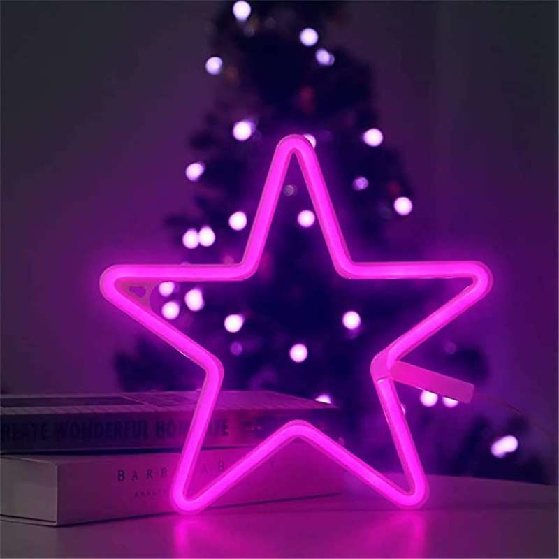 FA-A8 Star Neon Sign Lamp USB And Battery Operated