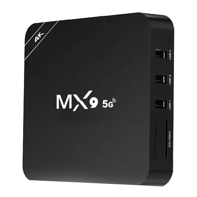 MX9 Andorid 13.1 4K TV Box 4GB + 64GB