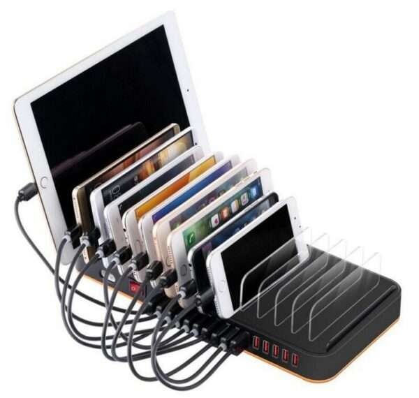 XF0311 USB Fast Charging Hub 15 Port 100W with Phone Stands