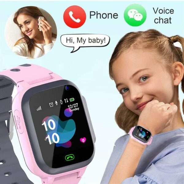 S2 Kids SOS Watch With Torch And Camera