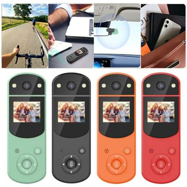 D2 Digital Mini Body Spy Camera 1080P with Night Vision