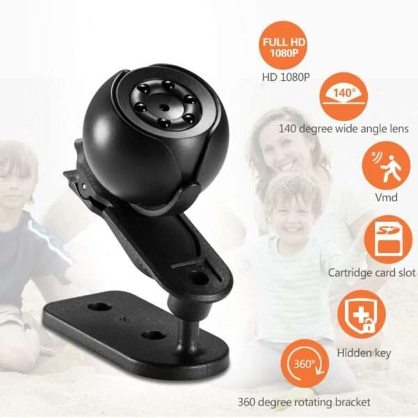 SQ6 Mini Camera Full HD 1080P Night Version DVR with Micro SD Card Slot