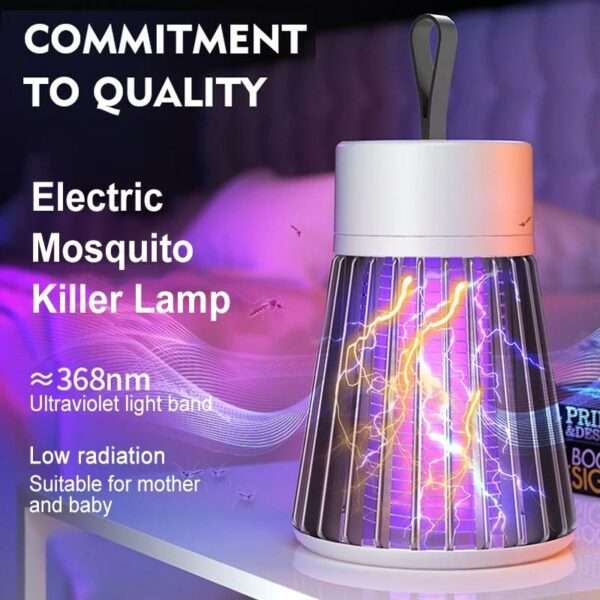 XF0711 USB Rechargeable LED Electric Mosquito Killer Lamp