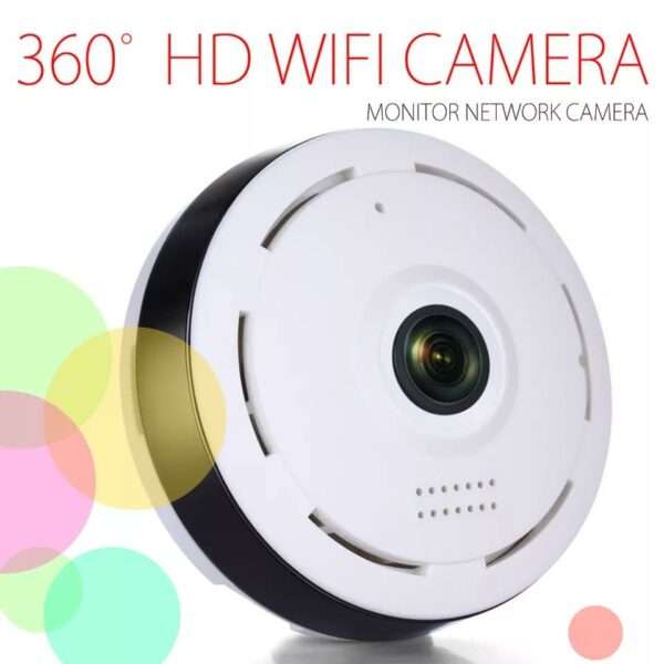 A8-S WiFi Smart Net Wireless Panoramic Camera HD 360 Degree Night Vision Fisheye Security